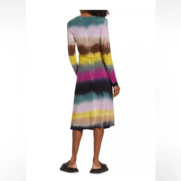 Raquel Allegra Nadia Twisted Cut Out Dress - Picture 3 of 4